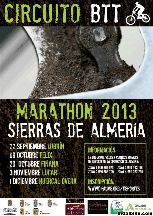 Circuito provincial Maratón BTT Dip. Almeria 2013